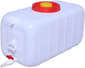 Water Tank Plastic Large Capacity Water Container Outdoor Portable Bpa Free Water Storage Bucket with Faucet for Outdoor Camping
