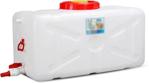 Water Tank Water Bucket, 25L Collapsible & Portable Water Container, Water Tank for Camping Hiking Fishing Climbing Picnic BBQ Travel Outdoor Use