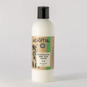 Windrift Hill (Fresh) Moisturizing Goat Milk Hand & Body Lotion 8 Ounce Bottle