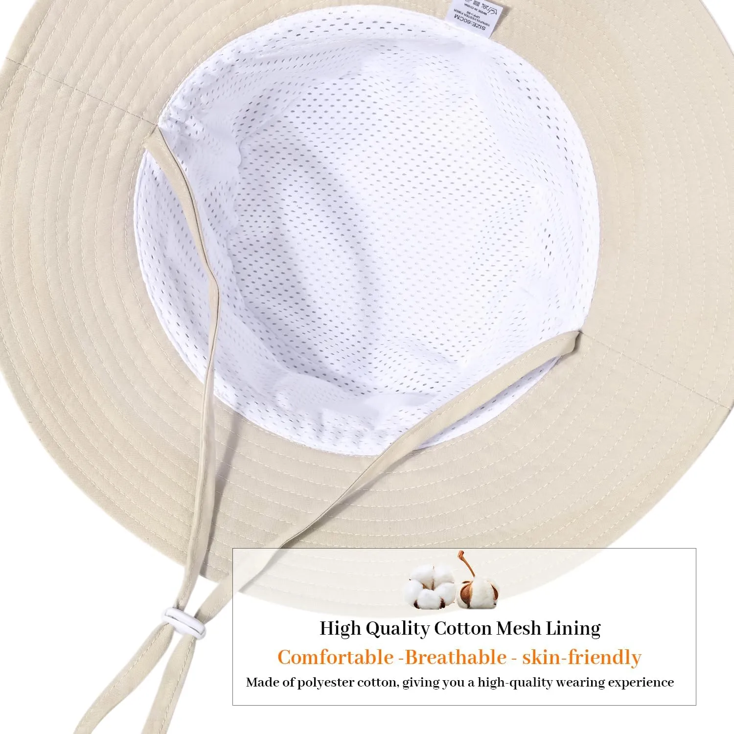 Women Wide Brimmed Sun Hat,Summer Foldable Beach Bucket Hat with UV Protection for Women Young Girls