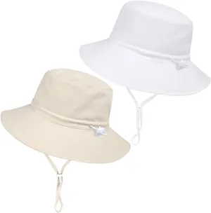 Women Wide Brimmed Sun Hat,Summer Foldable Beach Bucket Hat with UV Protection for Women Young Girls