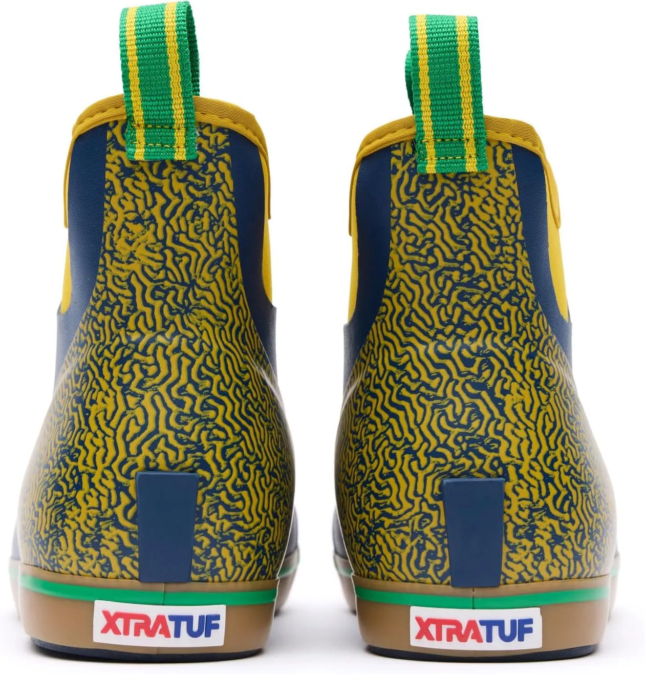 Xtratuf Mens Adb Sport X Guy Harvey Graphic Pull On Casual Boots Ankle - White