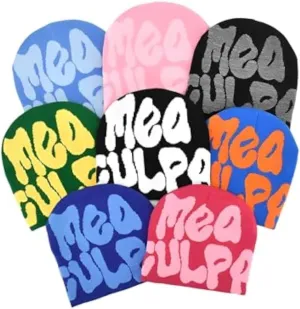 Y2k Beanie Monogrammed Graphic Winter Knit Hat Ideal Gift for Hip-hop Rapper