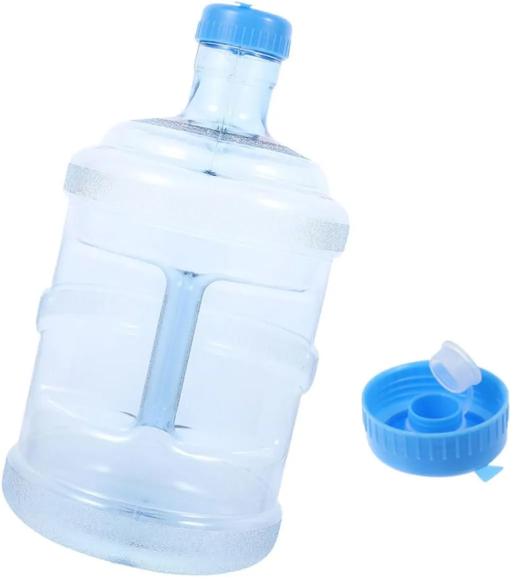 Yardwe Mineral Water Bucket l Reusable Water Jug for Hiking Handle for Camping