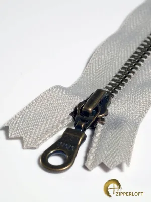YKK #4.5 Antique (4-12" / 10.2-30.5cm) - 576 Harbour Grey