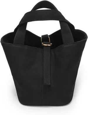 YONBEN® Tote Bucket Bag -Simple and Comfortable Handbag with Belt Opening Design Lightweight and Versatile Bucket Bag