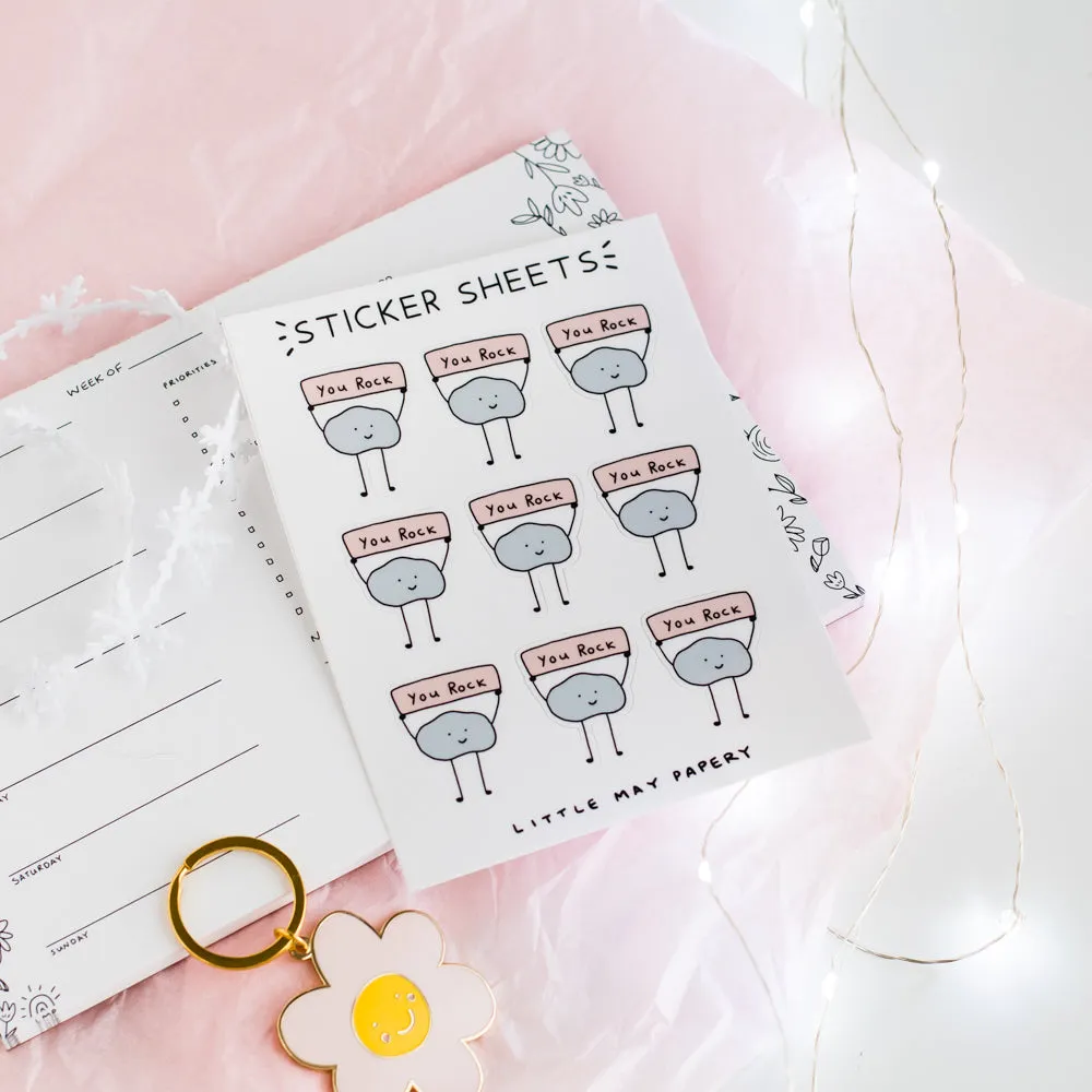 YOU ROCK Sticker Sheet