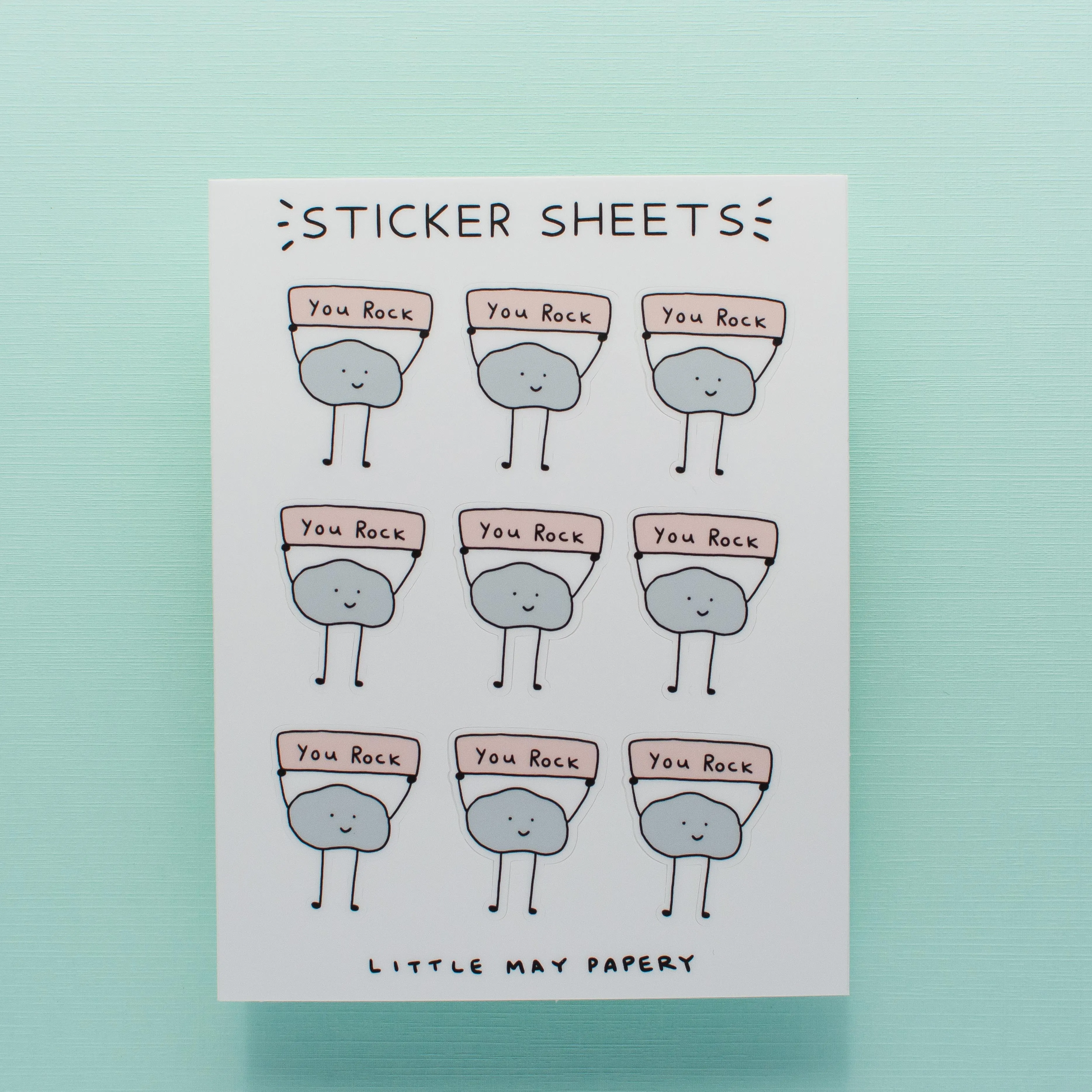 YOU ROCK Sticker Sheet