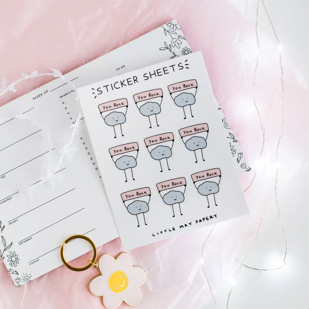 YOU ROCK Sticker Sheet