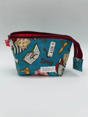 Zipper Bucket Bag - Books
