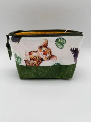 Zipper Bucket Bag - Safari Babies